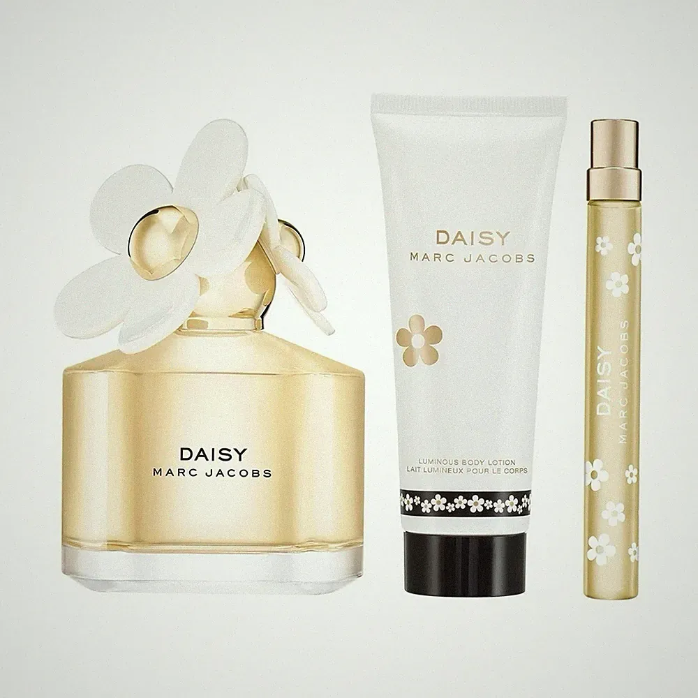 Marc Jacobs Daisy Gift Set Perfume + Body Lotion + Rollerball