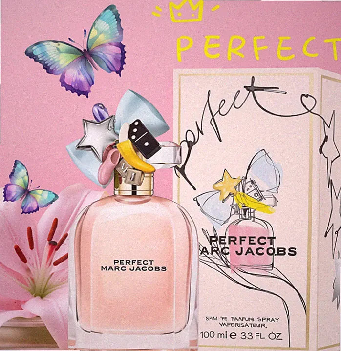 Marc Jacobs Perfect Eau De Parfum 3.3 oz / 100 mL Women's Perfume Spray New