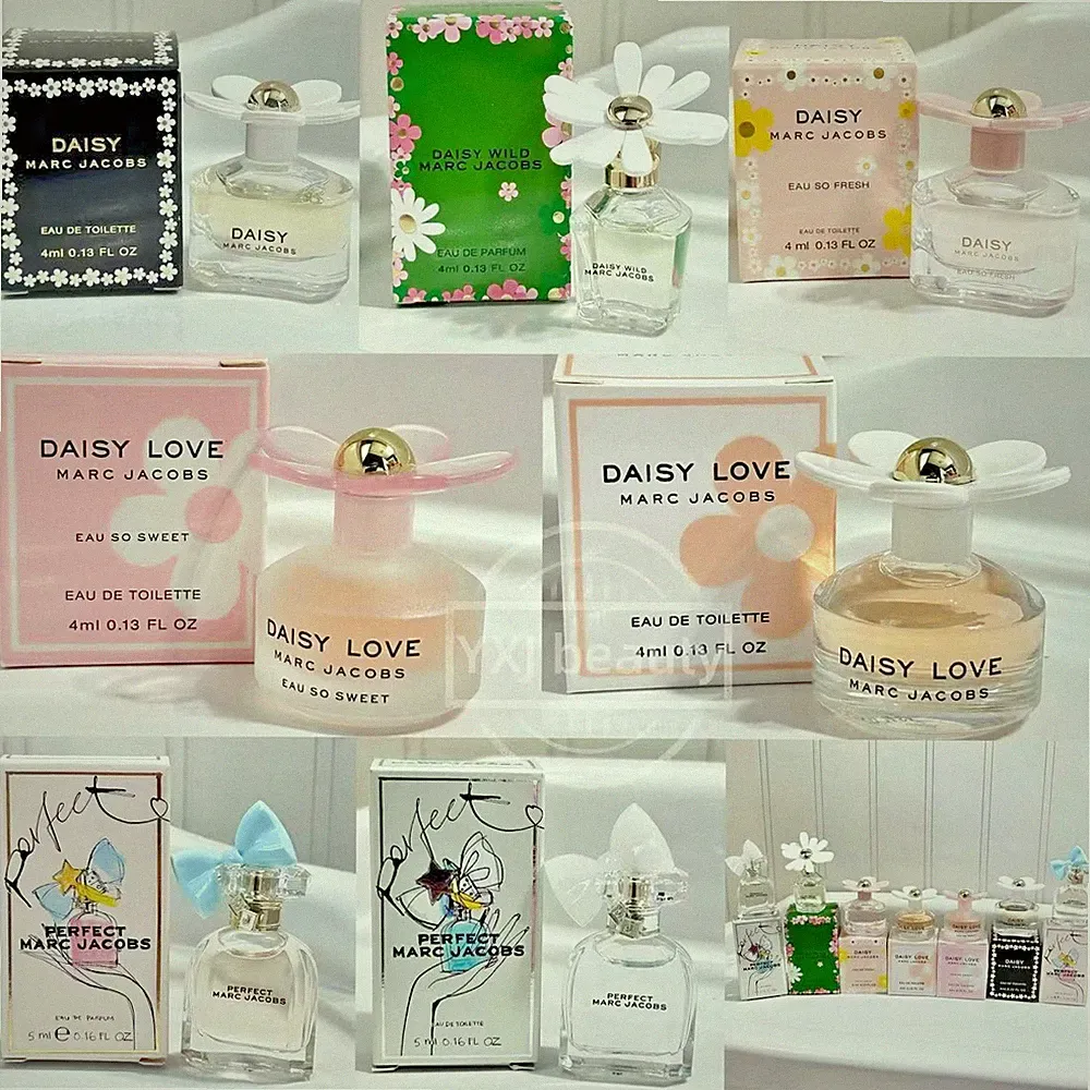 New Marc Jacobs Daisy/Perfect Perfume Splash Travel Mini Size 4 ml~Choose Scent